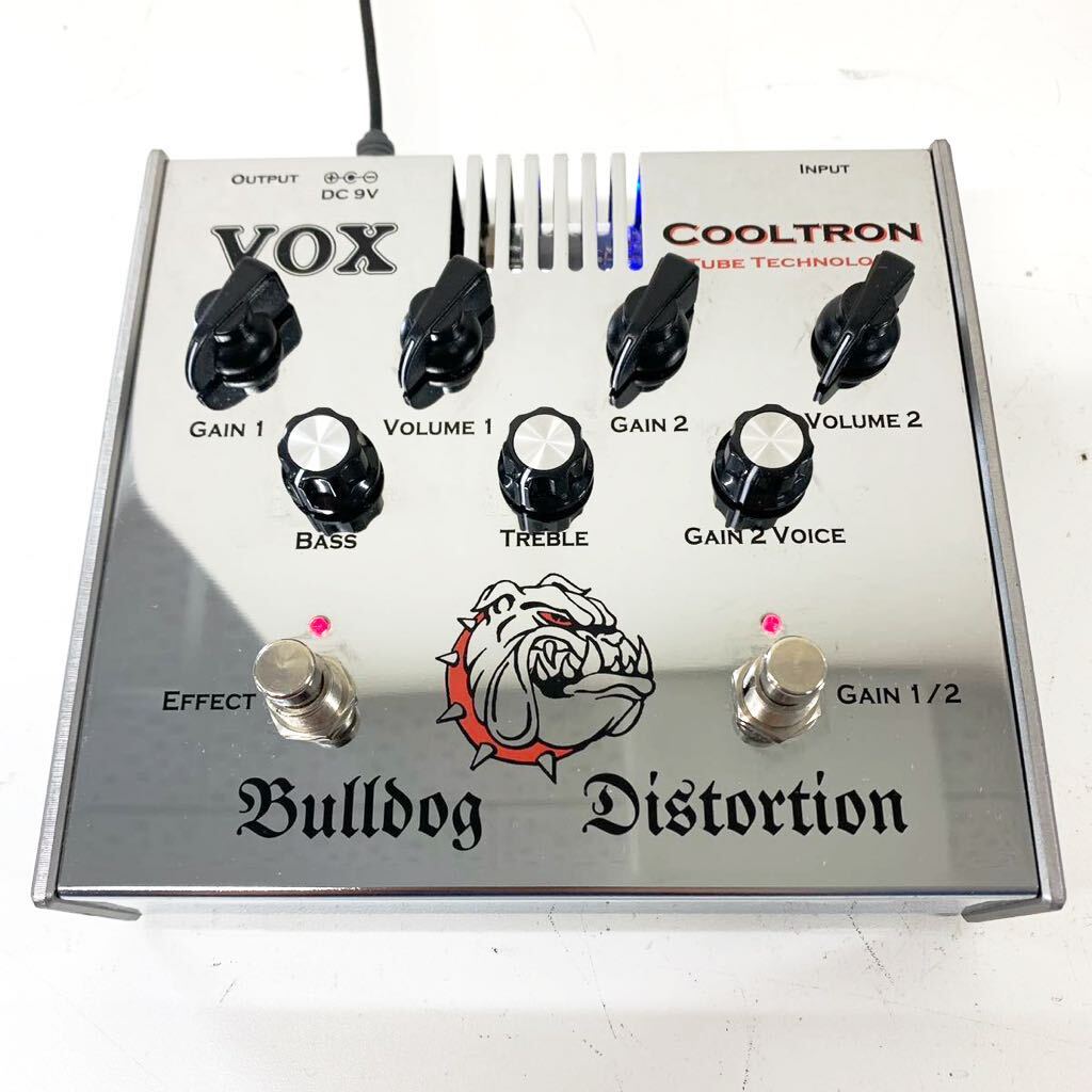 【A-4】 VOX CT-01DS Bulldog Distortion COOLTRON エフェクター ディストーション 音出し確認済み ややガリあり 1865-89_画像1