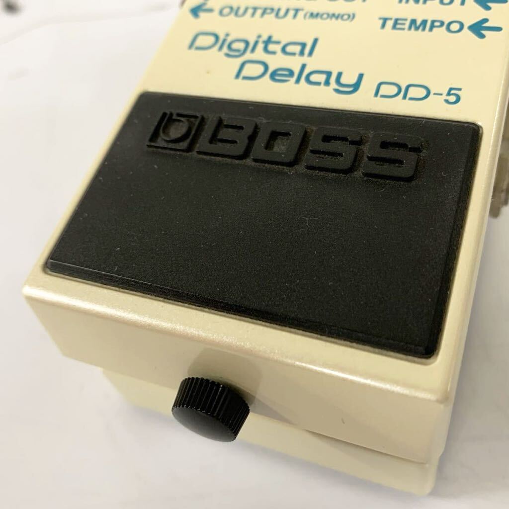 【A-4】 BOSS DD-5 Digital Delay エフェクター デジタルディレイ ボス 電池使用不可 音出し可能 ジャンク 1793-61_画像3