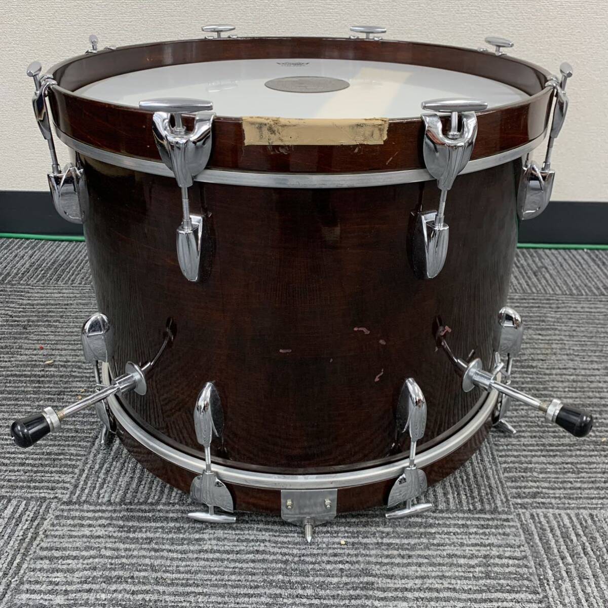 【Dr】 Gretsch 4249W ドラム バスドラム 20×14 70s 80s SQUARE スクエアバッチ ビンテージ 1744-1の画像5