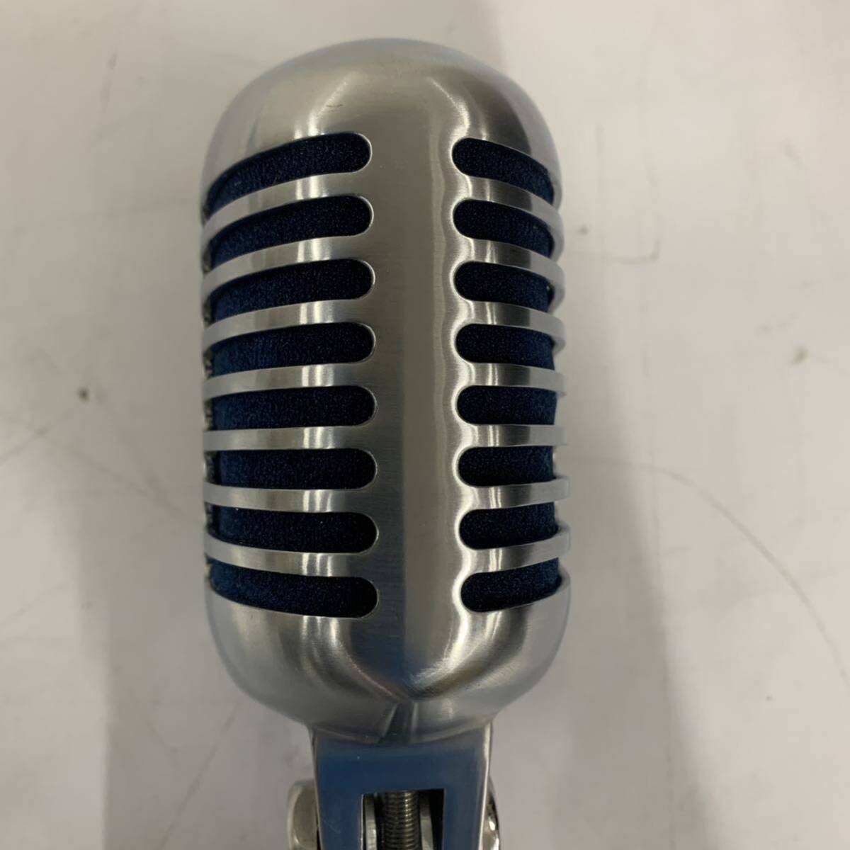 [A-2] Shure Super 55 electrodynamic microphone operation verification settled accessory attaching instructions attaching secondhand goods 1715-29