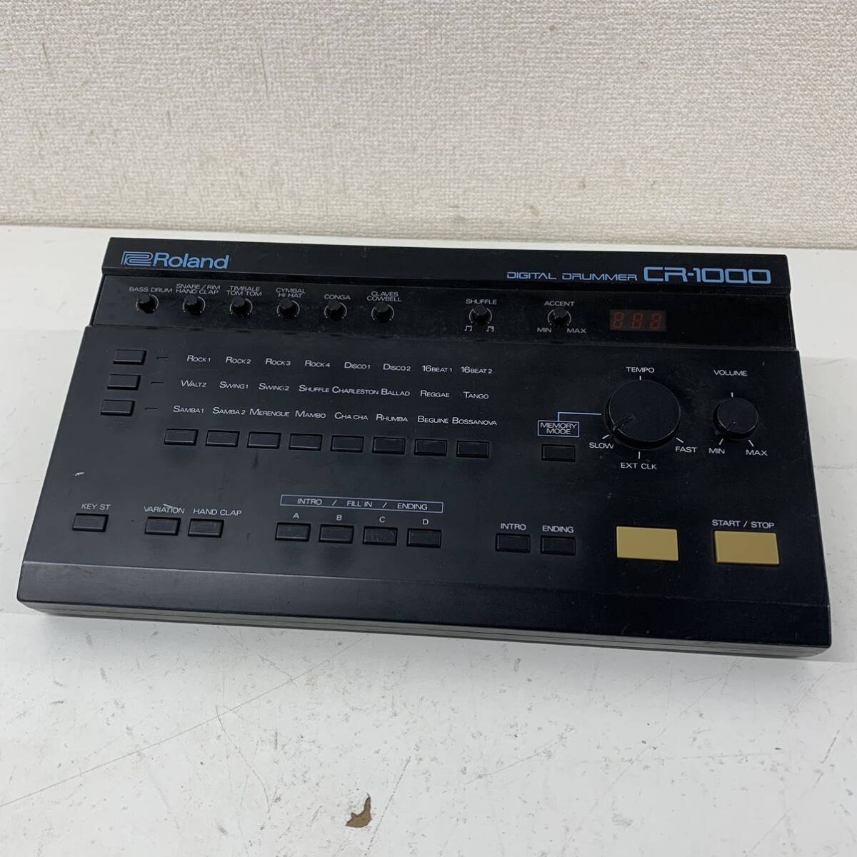 [A-1] Roland CR-1000 rhythm machine Roland digital drama - electrification has confirmed . sound possible 1793-63