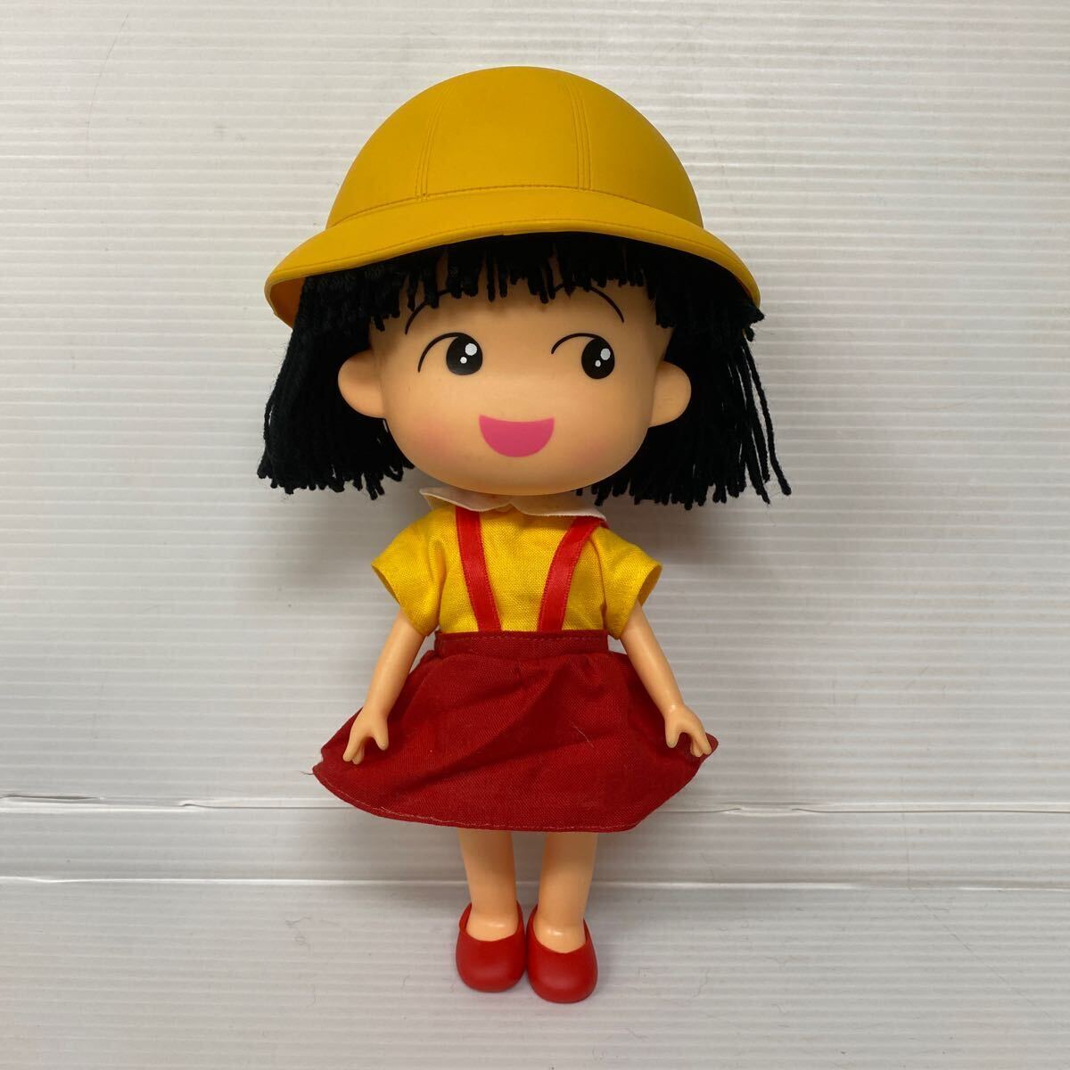  Takara Chibi Maruko-chan фигурка Sakura .. волчок . Chan sofvi кукла sofvi кукла Showa Retro шляпа имеется текущее состояние товар 