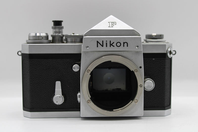 【動作未確認】Nikon「ニコンF 一眼レフフィルムカメラ」アイレベル 686万台 ジャンク扱い 現状品の画像2
