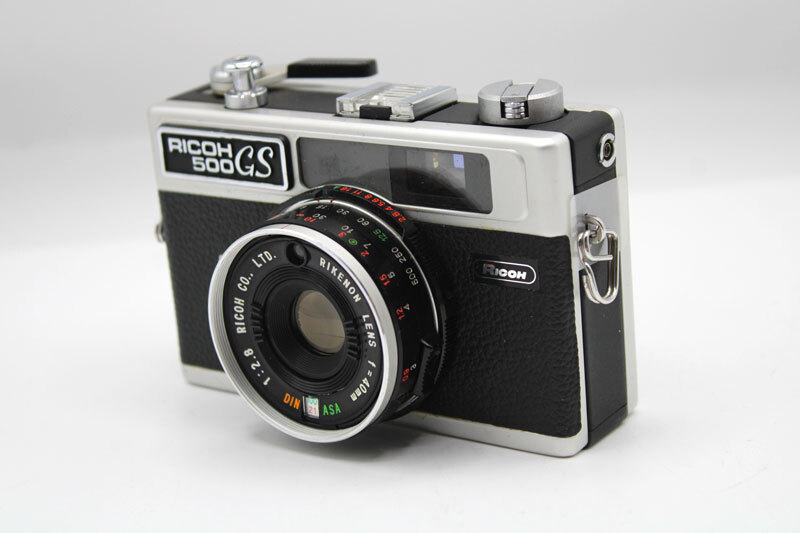 【動作未確認】RICOHリコー「フィルムカメラ RICOH 500 GS」箱・説明書付の画像3
