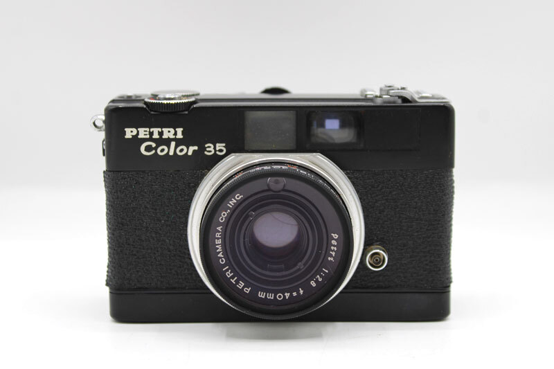 【動作未確認】PETRIペトリ「PETRI Color35 BLACK ペトリカラー35ブラック」箱・説明書付 レンジファインダーカメラ②_画像2