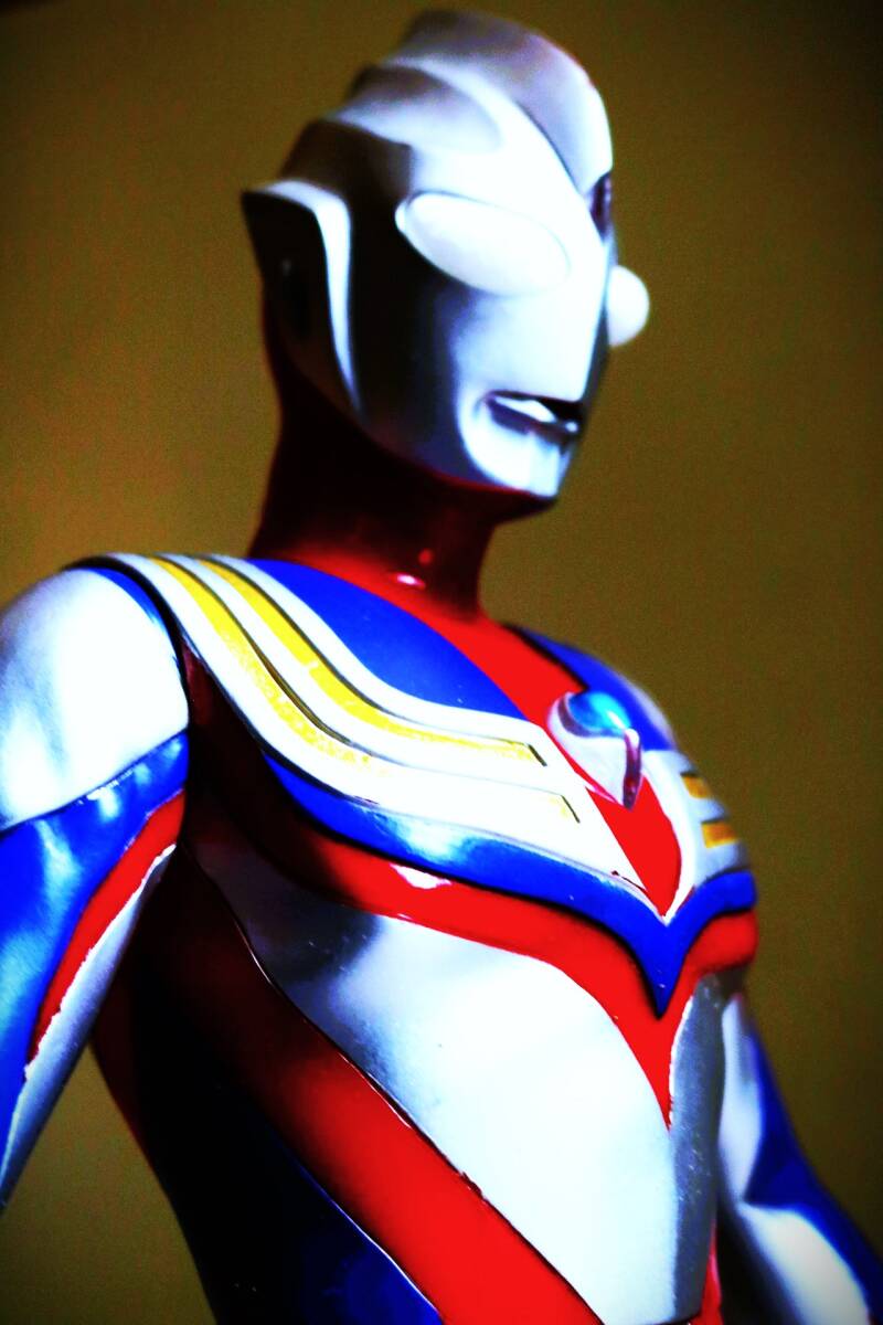 ｂ110.レトロ！ソフトビニール人形円谷プロウルトラマンティガ毎日放送京本政樹コレクションBANDAI #ウルトラマン #特撮_画像1