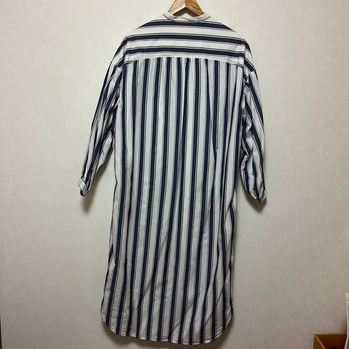 ne Quittez pasヌキテパ ロングシャツワンピース ストライプ
