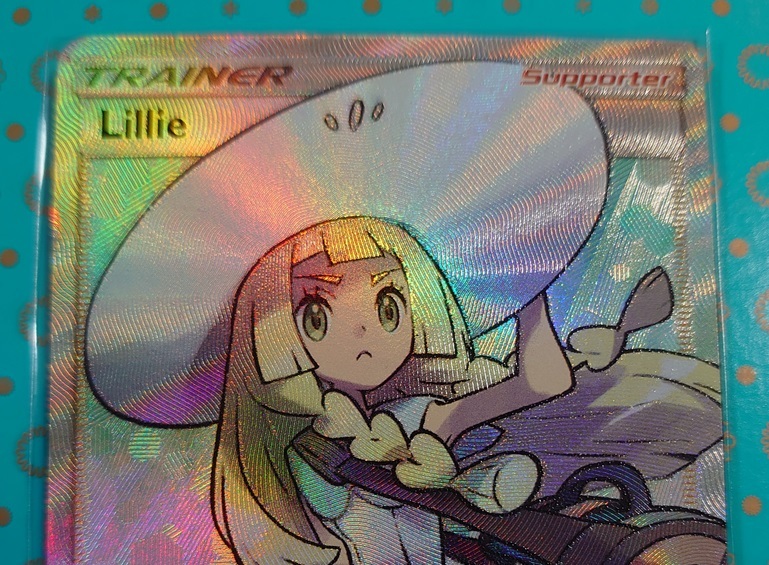 ポケカ　英語版　正規品　リーリエ　帽子 147/149　SR　海外版　ポケモンカードゲーム　Pokemon　Lillie　Full Art_画像3