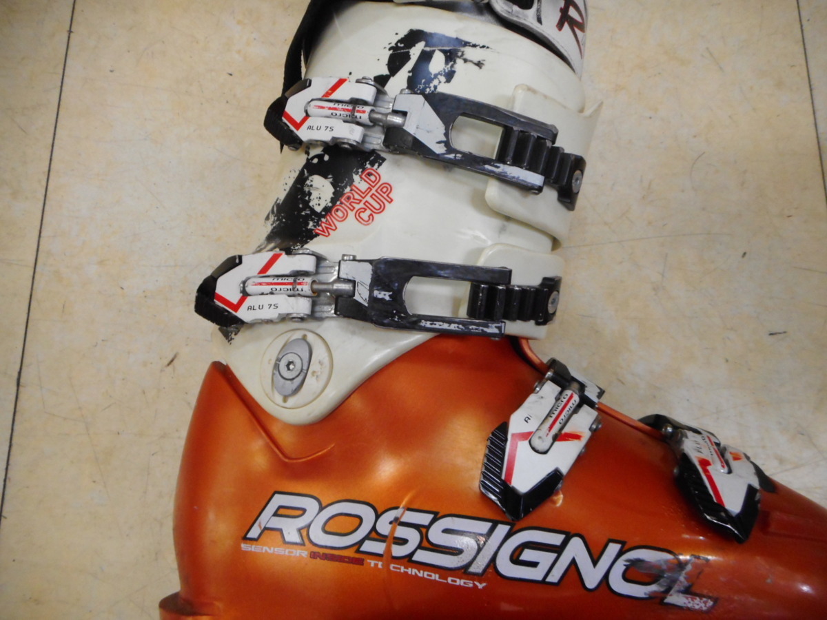 3＃３８９　【ＲＯＳＳＩＧＮＯＬ】ＷＯＲＬＤ ＣＵＰ　大人レーシングブーツ　サイズ/２４.０ｃｍ　単品【小樽店】＃_画像6