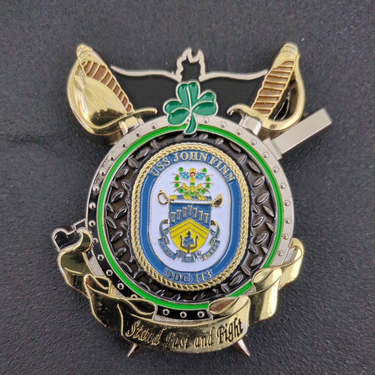 チャレンジコイン 2点セット 【DDG-113 USS John Finnミサイル チャレンジコイン 2点セット 【DDG-113 USS John Finnミサイル
