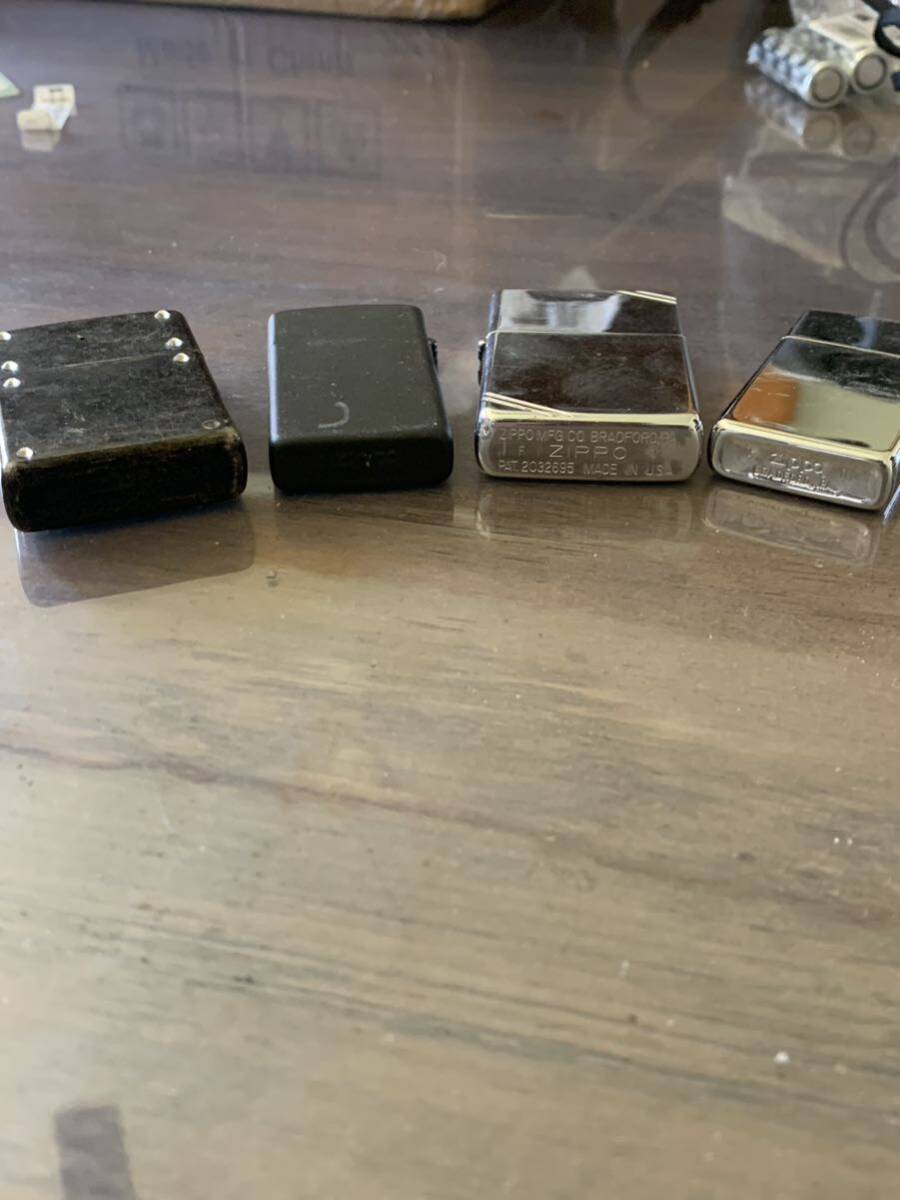 ZIPPO ジッポー オイルライター 4台. (X28)_画像2