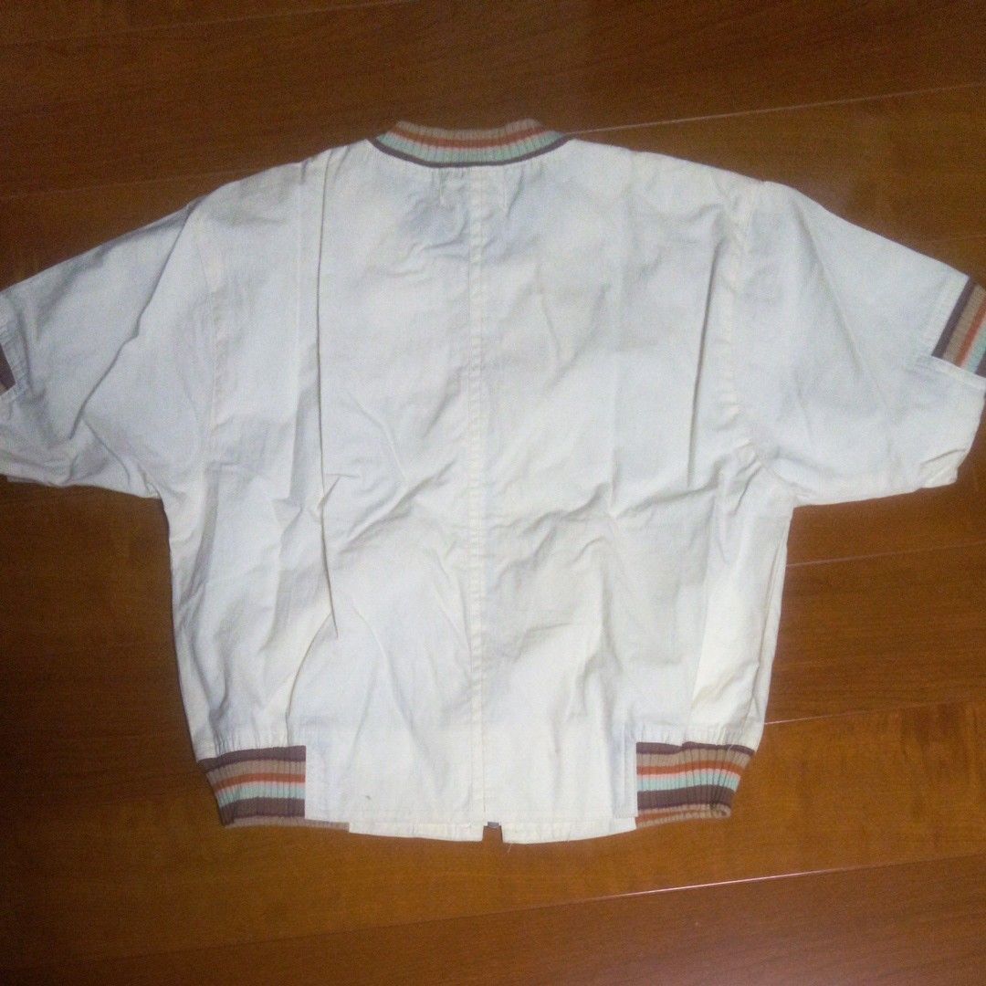 キッズ　子ども　男児　リオ 120㎝半袖ブルゾン　未使用イタリア製ポロシャツ