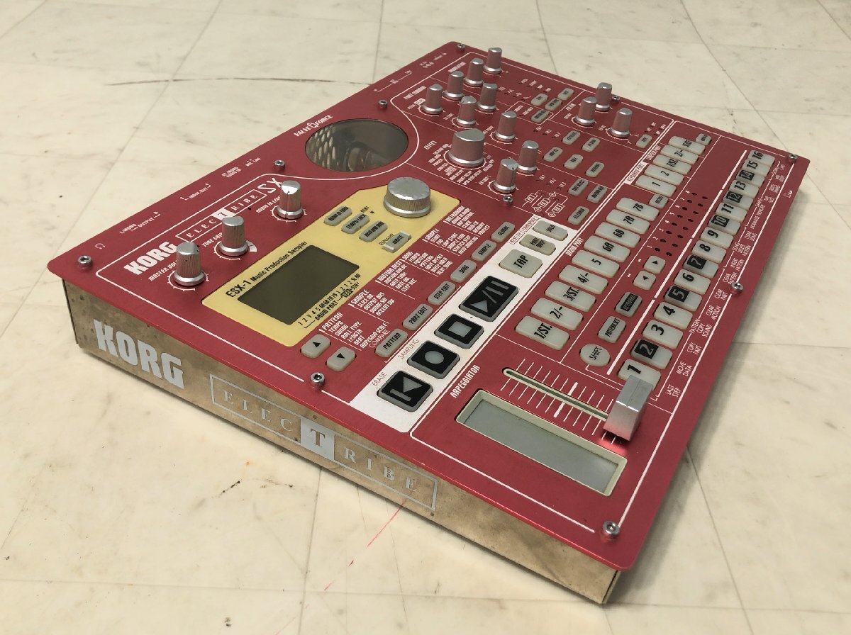 KORG Korg [ elect Live ESX-1SD] vacuum tube installing sampler sequencer drum machine *F043T752