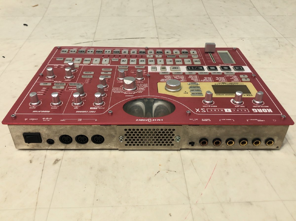 KORG Korg [ elect Live ESX-1SD] vacuum tube installing sampler sequencer drum machine *F043T752