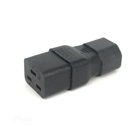 [ new goods 1 piece ] ICE C19 / C14 power supply conversion connector 15A125V~ 10A250Wk~ * horizontal 3ps.@ high-end power supply UPS abroad product etc. 