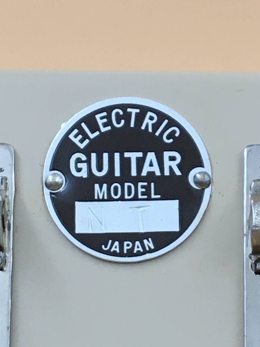 A10730◇Teisco テスコ ELECTRIC GUITAR スチールギター MODEL NT JAPAN コード付 【保証あり】240516_画像6