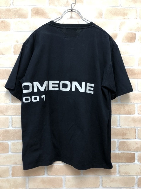 FORSOMEONE フォーサムワン BIG LOGO TEE 78000488 ブラック 46 111357492■_画像2