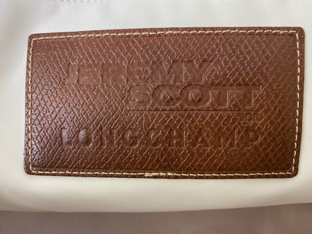 Longchamp ロンシャン トートバッグ　黒電話 レッド 33798501_画像5