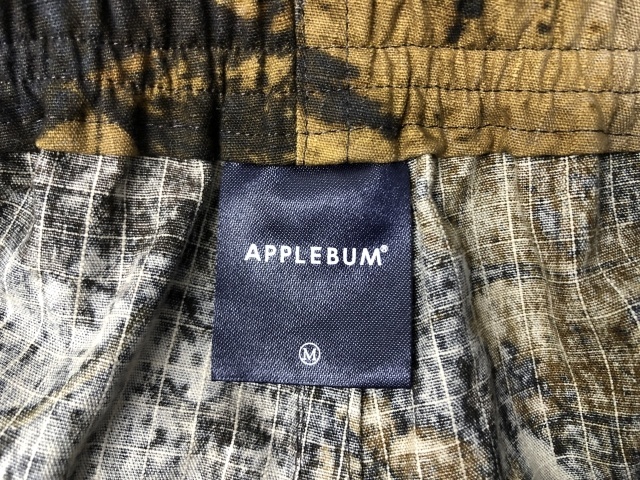 APPLEBUM アップルバム イージーパンツ 総柄 ベージュ×カーキ系×ネイビー M 111389720_画像3