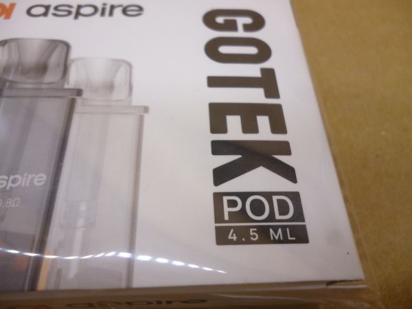 Aspire GOTEK POD 4.5ML×3 коробка с памятью . бутылка комплект новый товар f183 бесплатная доставка труба ta 24MAY