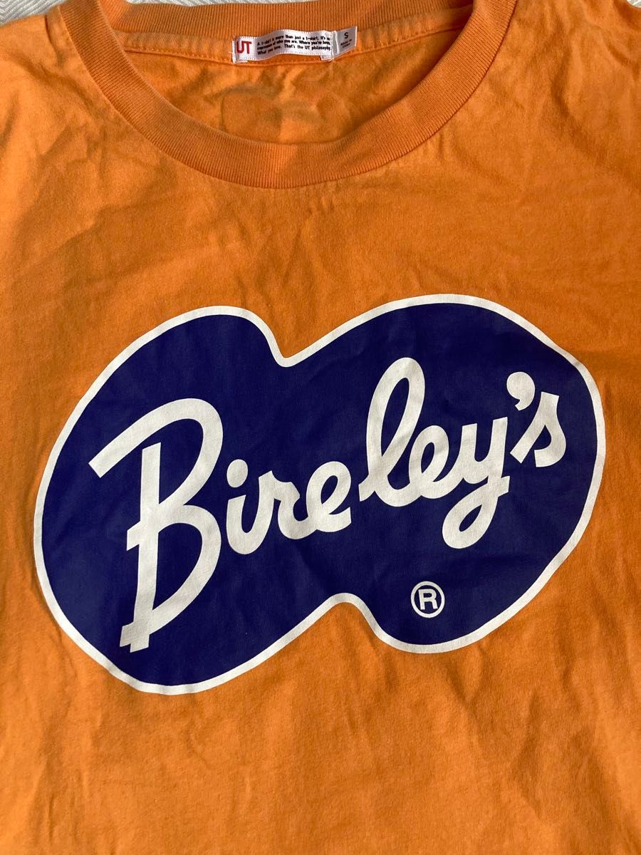 UT BIreley's Tシャツ バヤリース きれいなオレンジ Sサイズ UT BIreley's Tシャツ バヤリース きれいなオレンジ Sサイズ