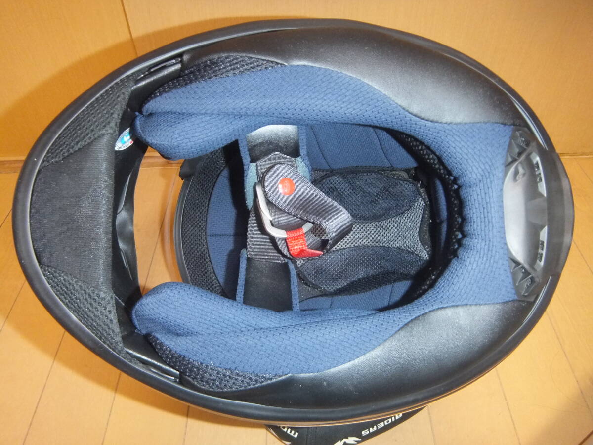 中古 Arai アライ ＸＤ TRACK エックス・ディー トラック サイズM(57・58cm) フルフェイスヘルメット グラフィックモデル_画像6