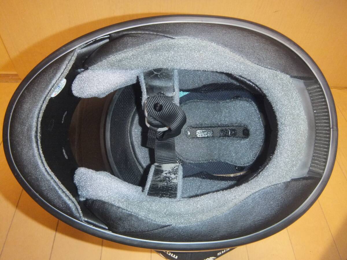  б/у Arai ARAI GP-5X размер L(59*60cm) Flat черный full-face шлем затонированный защита замена редкий подлинная вещь старый машина Cafe и т.д. 