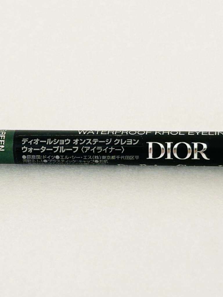  не использовался товар [ включая доставку ]*Dior* Dior Dior shou on stage мелки вода устойчивый подводка для глаз 374 DARK GREEN 6437612