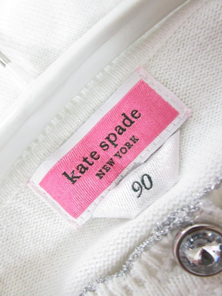 【送料込】[ベビー/キッズ]　kate spade NEW YORK　ケイトスペード　ニットカーディガン　90cm　白　ホワイト　女の子 /n472512_画像7