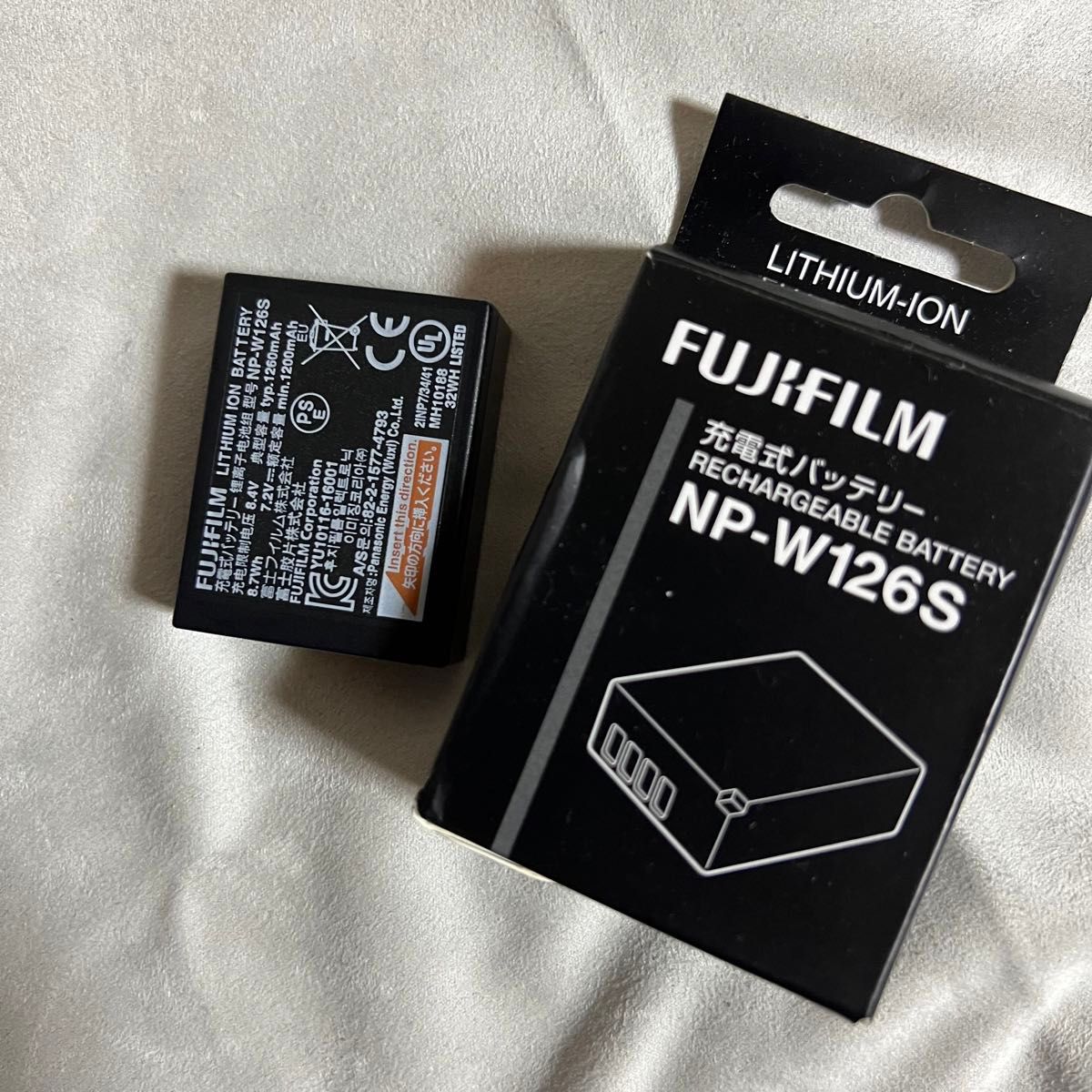 FUJIFILM NP-W126S 充電式バッテリー　1個　(1)