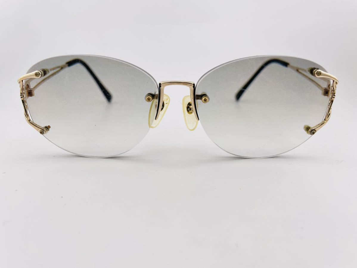 QA354 HOYA/ Givenchy/ Hardy Amies, Hanae mori 眼鏡 フレーム 老眼鏡 まとめ　レトロ 日本製　度に入り　金額　ゴールド　大量_画像9