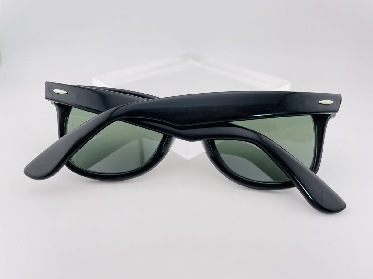 QA03 レイバン WAYFARER 5022 ブラック ボシュロム製 ビンテージ サングラス B&L RayBan USA メガネ G-15の画像10