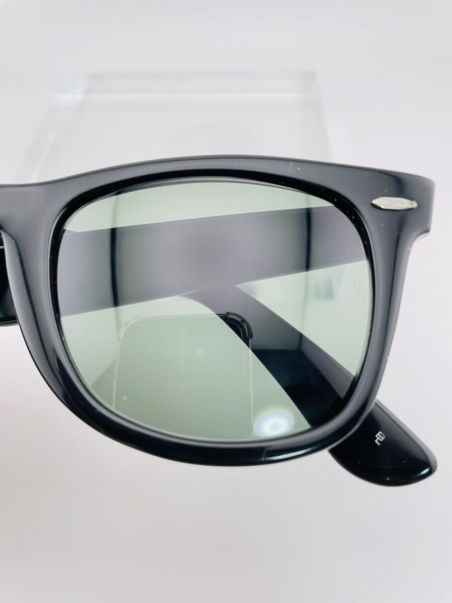 QA03 レイバン WAYFARER 5022 ブラック ボシュロム製 ビンテージ サングラス B&L RayBan USA メガネ G-15の画像6
