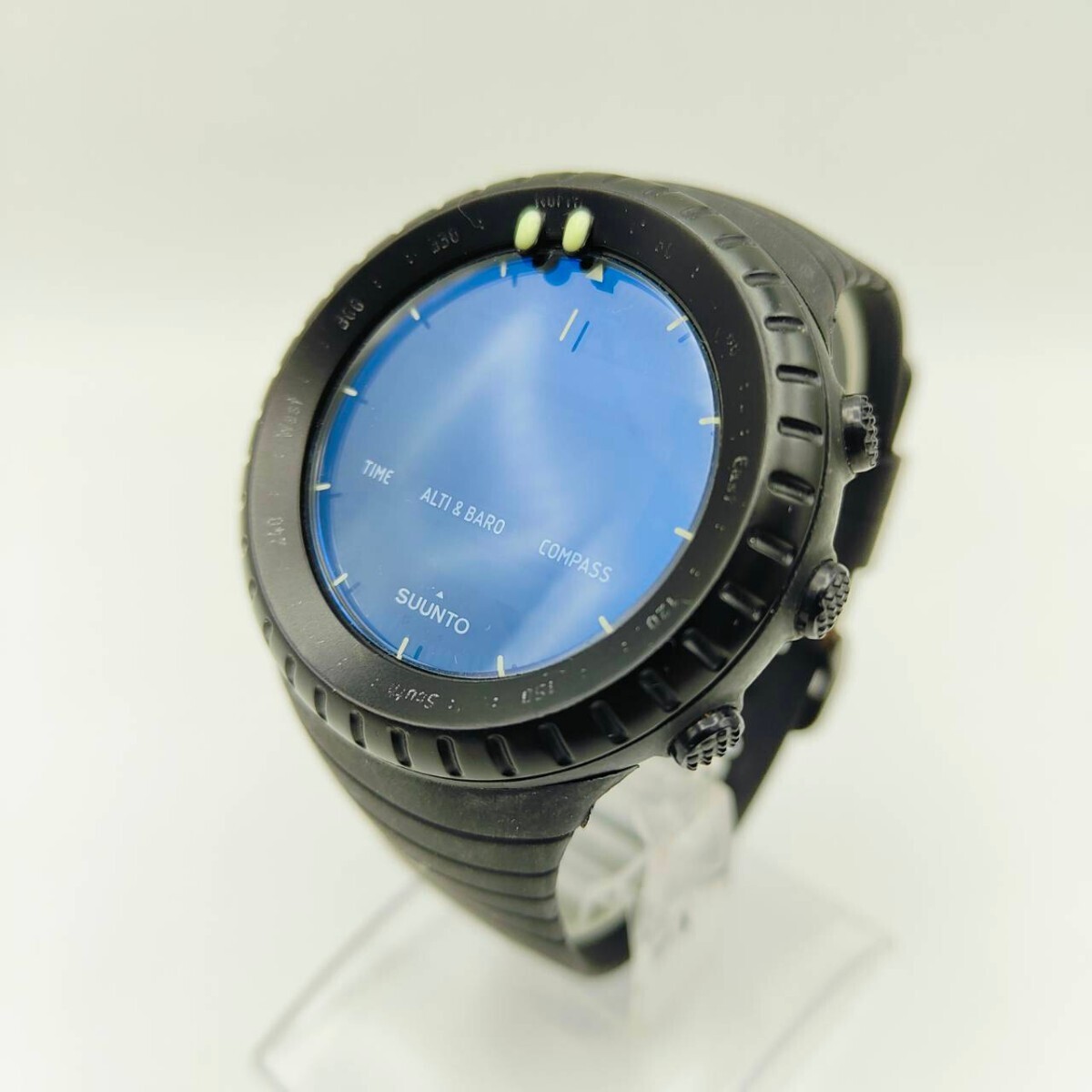 51 SUUNTO CORE メンズ 腕時計 時計 スント コアー オールブラック CR 2032 デジタル ラバーベルト SCの画像1