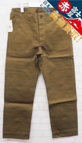 3P6643/未使用品 RRL ヘリンボーンベイカーパンツ ダブルアールエル_画像1