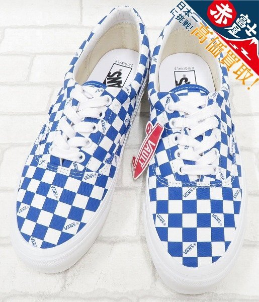 2S9029/未使用品 VANS VAULT OG ERA LX バンズ エラ チェッカーボード 27cm_画像1