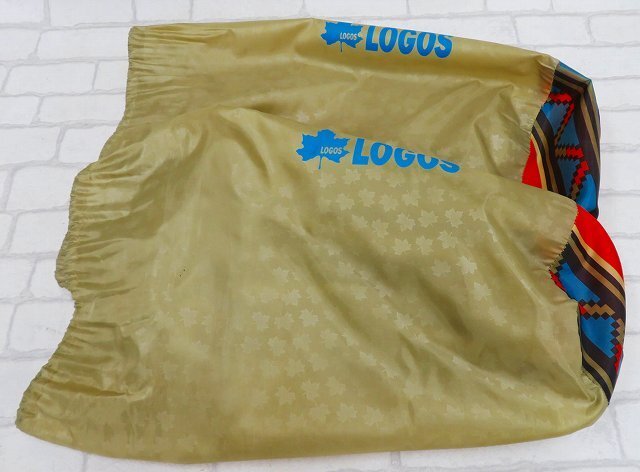 2A7564/LOGOS ナバホ柄シュラフ スリーピングバッグ 2点セット ロゴス 丸洗い寝袋 アウトドア キャンプの画像8