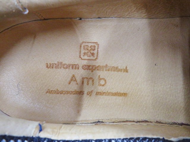 2S9424/uniform experiment×Amb スリッポン ユニフォームエクスペリメント×エーエムビー_画像6