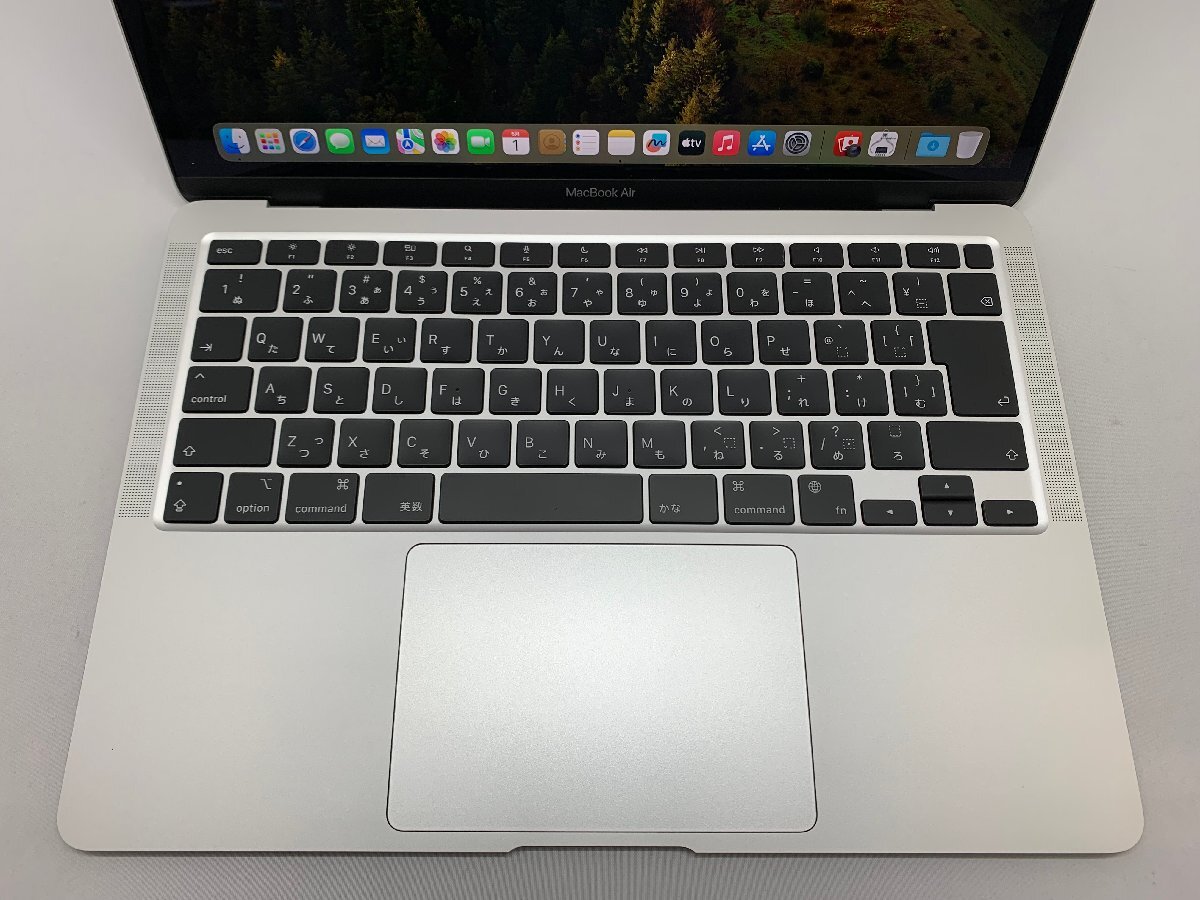 １円スタート！！ Apple MacBook Air A2337 (M1,2020) シルバー [Nmc]の画像3