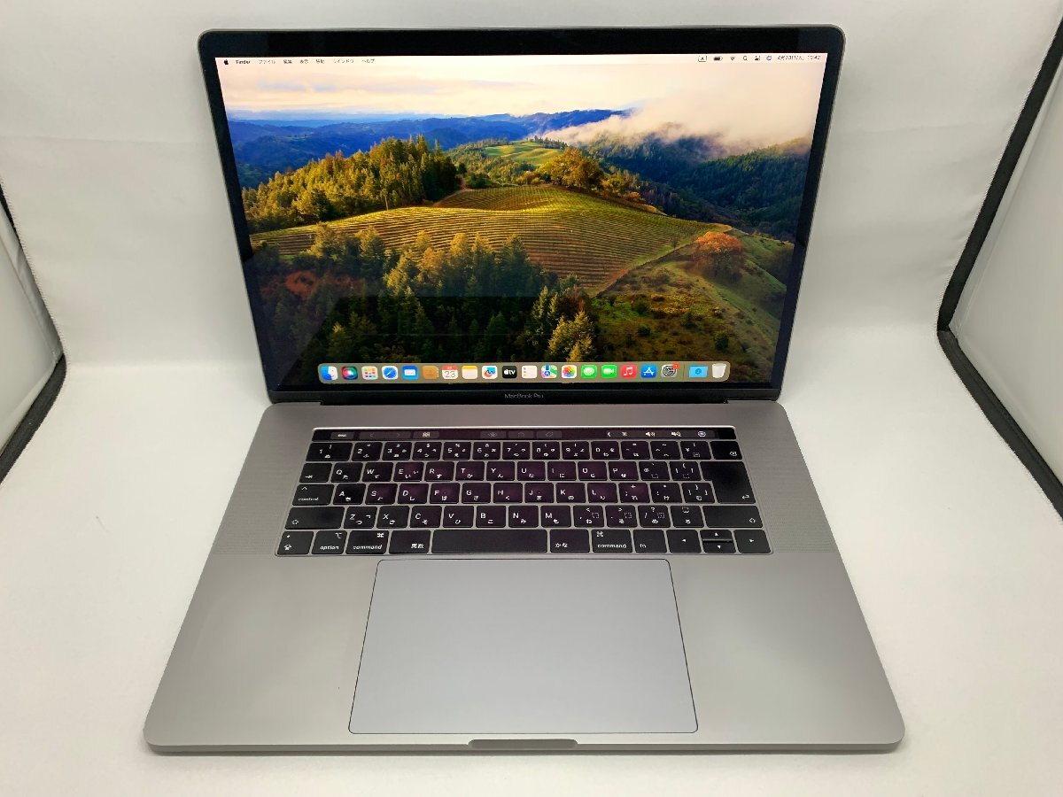 １円スタート！！ Apple MacBook Pro A1990 (15-inch, 2019) スペースグレイ 訳あり品 [Nmc]_画像2