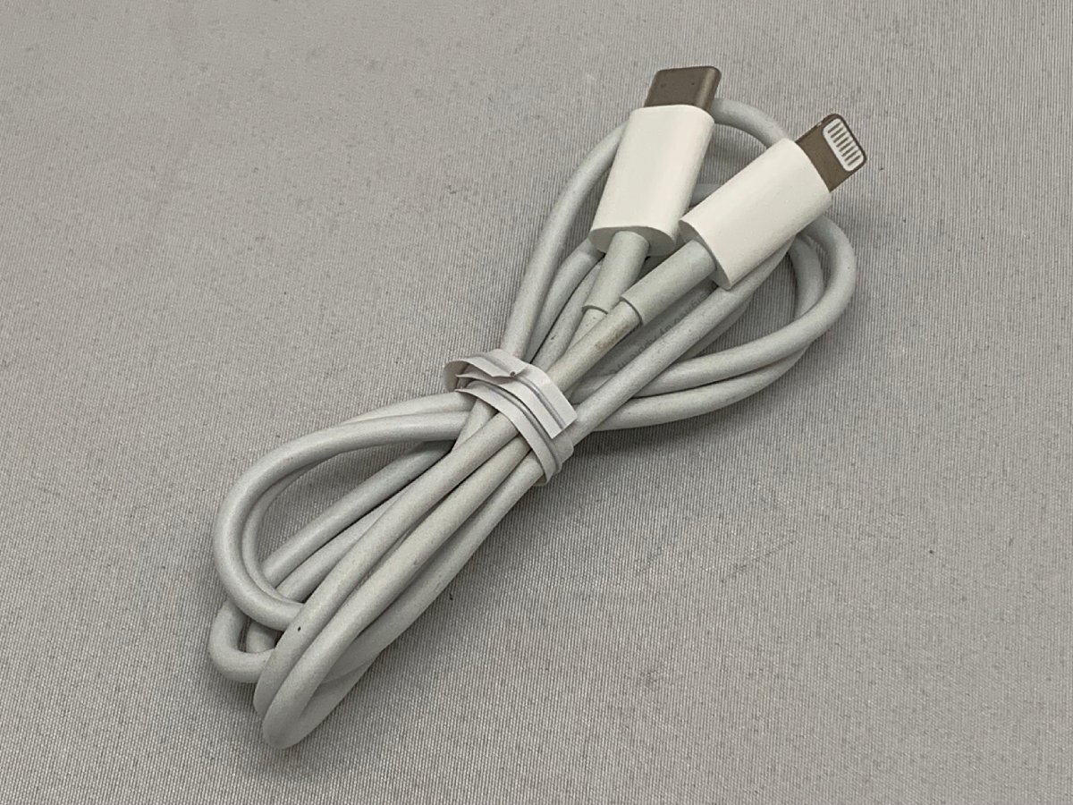 【未検査品】Apple 純正USB-c Lightningケーブル 純正ACアダプタ 18W [Etc]_サンプル