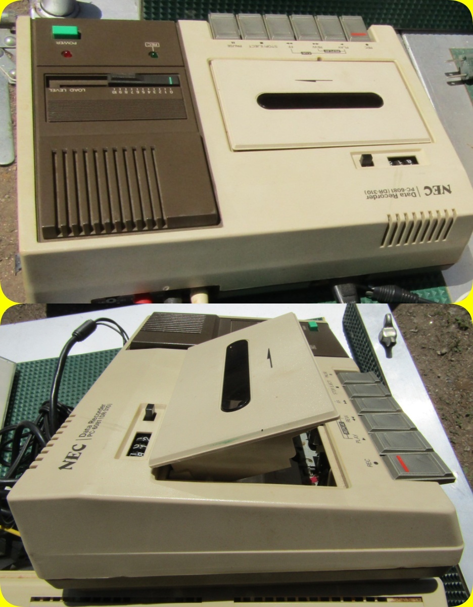 ( heaven ) Showa era. missed personal computer -NEC PC-800lmkⅡ accessory great number equipped manual soft . equipped 1970 period 