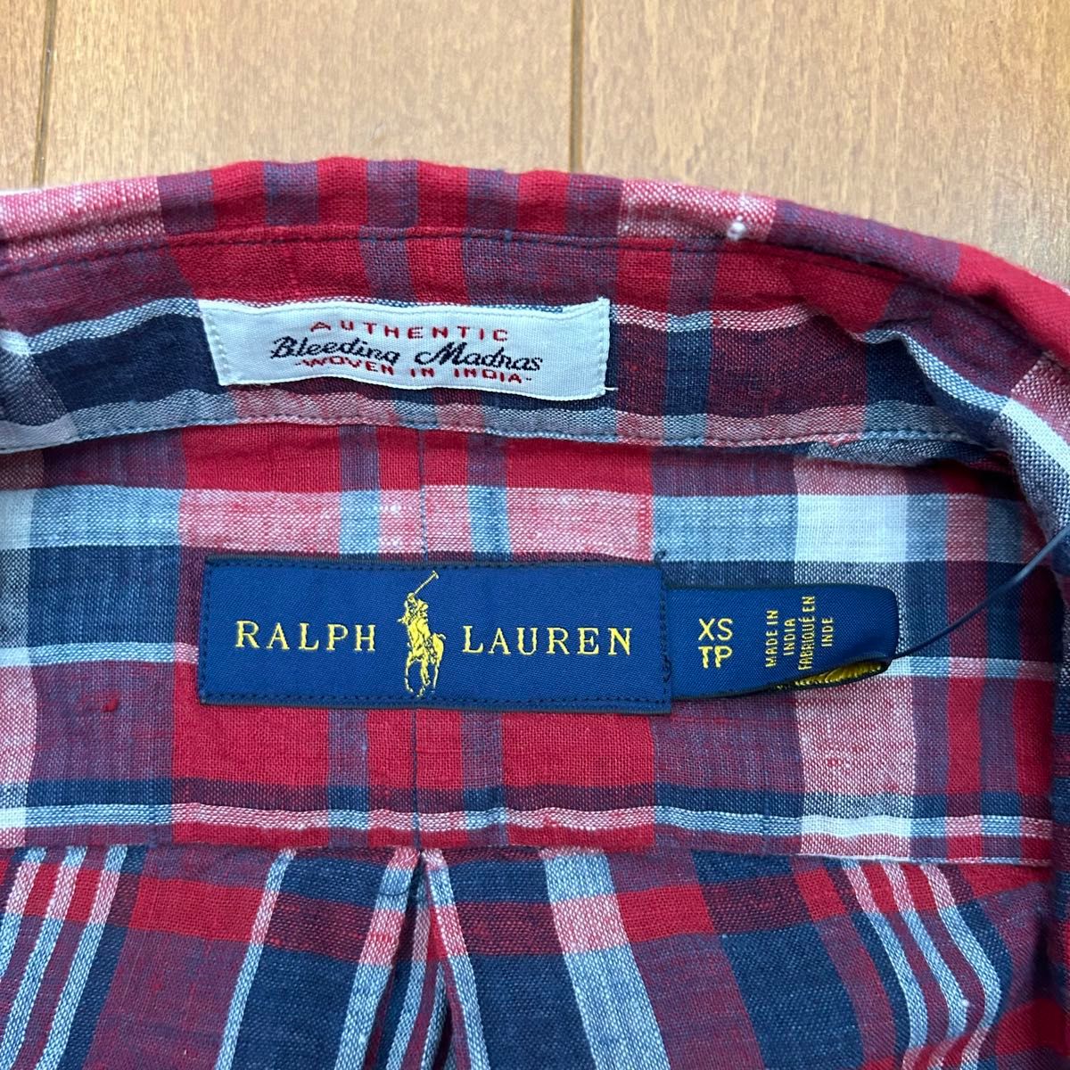 新品 90s POLO Ralph Lauren  半袖BDシャツ チェック