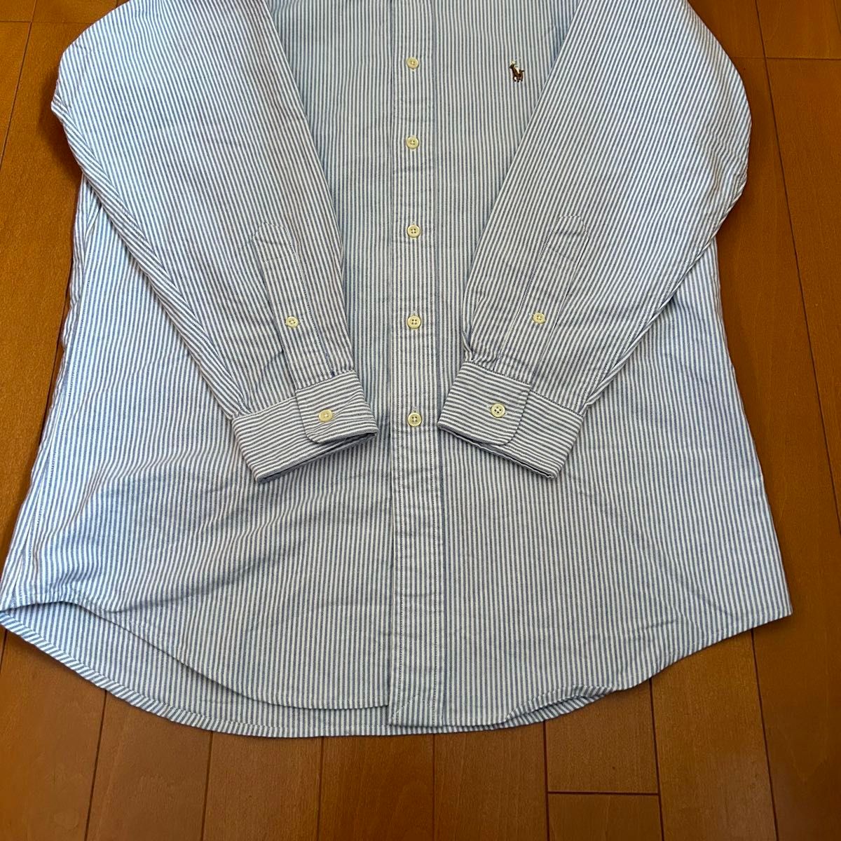 新品 90s POLO Ralph Lauren 長袖BDシャツ ストライプ