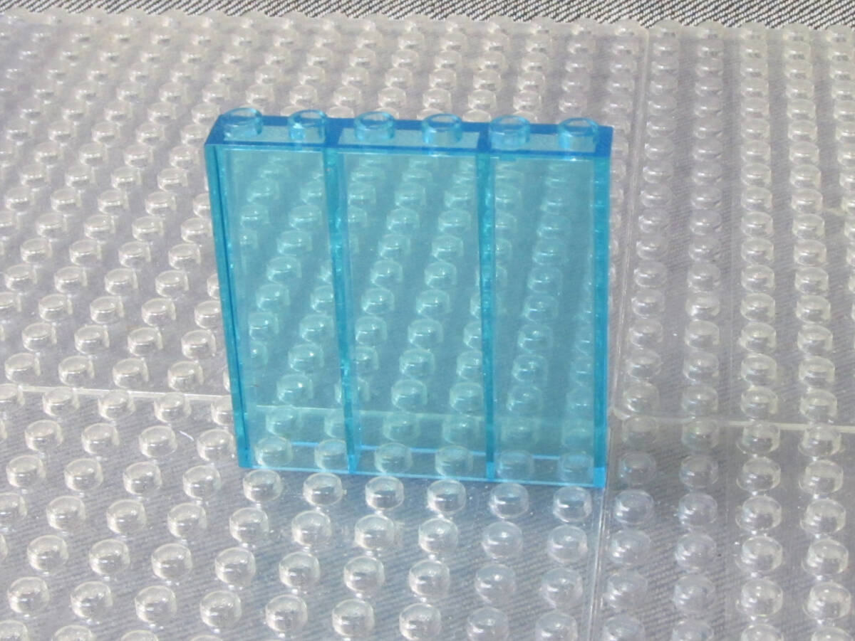 ◆レゴ∥LEGO【1x6x5ブロック/トランスライトブルー】#3754◆正規品 [R89564]_画像1