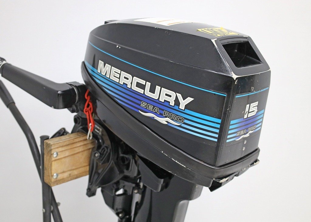 6182C24 MERCURY マーキュリー 船外機 15MA SEA PRO 15馬力 船舶用 シープロ ボート 釣り レジャー_画像5