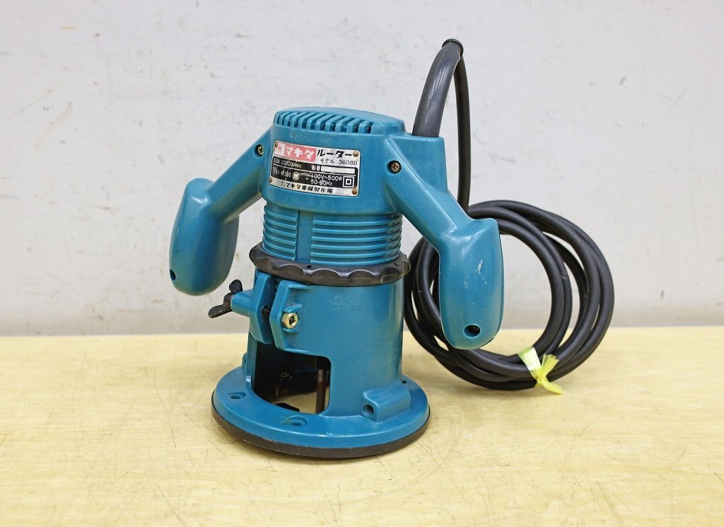 1866A23 makita マキタ ルーター 3608B 建築 内装 木材加工の画像2