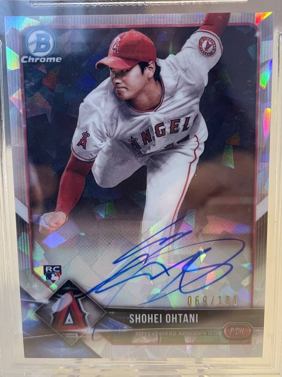 大谷翔平　2018 Bowman Chrome RC Autograph 'Atomic Refractor' 直筆サイン入り　世界限定100枚　Shohei Ohtani ラストチャンス_画像3