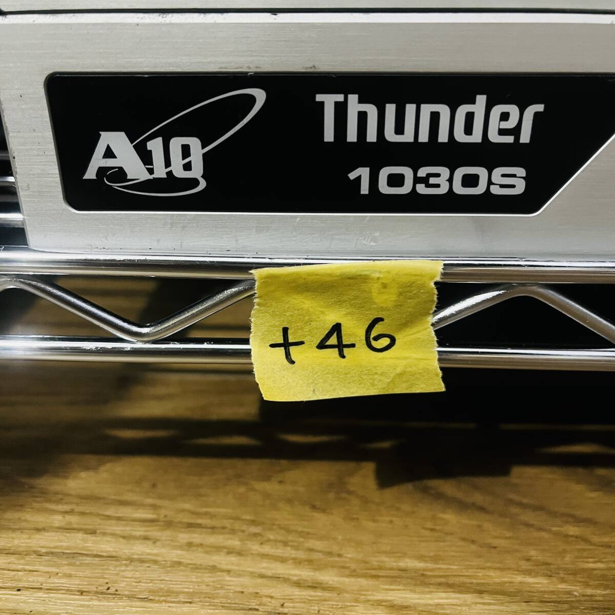 ＋46【通電OK】A10ネットワークス社 Thunder 1030S ロードバランサ 負荷分散装置 通信制御 Thunderシリーズ_画像1