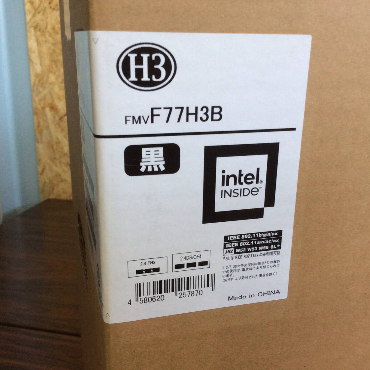 [RH-9110] не использовался Fujitsu настольный персональный компьютер FMV ESPRIMO FH77/H3 FMVF77H3B CPU: Intel Core i7 1260P память 16GB SSD512GB